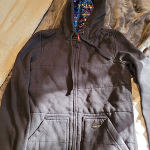 SIMS Snowboarding Hoodie Jacket. Size XS Black